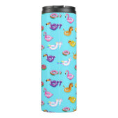 Bouteilles Isothermes Motif flottant de la piscine d'été (Dos)