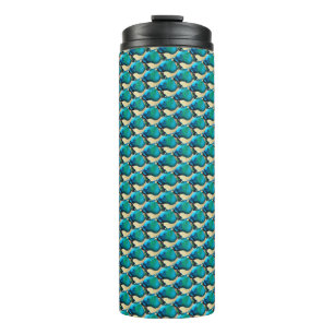 Bouteilles Isothermes Motif géométrique abstrait Ripple Grid 1302