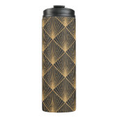 Bouteilles Isothermes Motif géométrique Art Déco sans faille. Élégant fo (Devant)