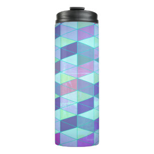 Bouteilles Isothermes Motif Géométrique Cubes En Triangles