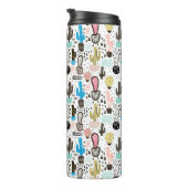 Bouteilles Isothermes Motif géométrique de cactus moderne (Tourné sur la droite)