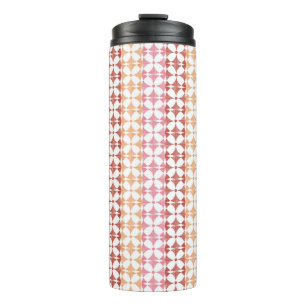 Bouteilles Isothermes motif géométrique des rayures rouges ikat