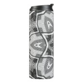 Bouteilles Isothermes Motif géométrique noir blanc (Tourné sur la gauche)