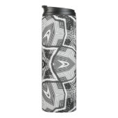 Bouteilles Isothermes Motif géométrique noir blanc (Tourné sur la droite)