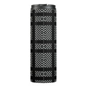 Bouteilles Isothermes Motif géométrique noir et blanc Ama (Dos)