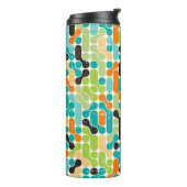 Bouteilles Isothermes Motif géométrique rétro abstrait (Tourné sur la gauche)