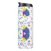 Bouteilles Isothermes Motif géométrique Retro Memphis (Tourné sur la droite)