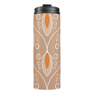 Bouteilles Isothermes Motif géométrique transparent avec tourbillons