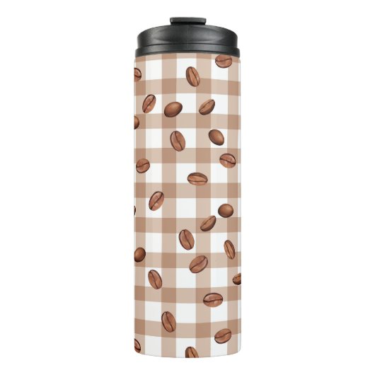 Bouteilles Isothermes Motif Grain de Café (Devant)