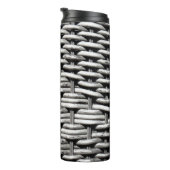 Bouteilles Isothermes Motif gris Abstrait et élégant (Tourné sur la droite)