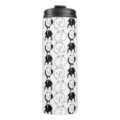 Bouteilles Isothermes Motif Hamster Butts (Devant)