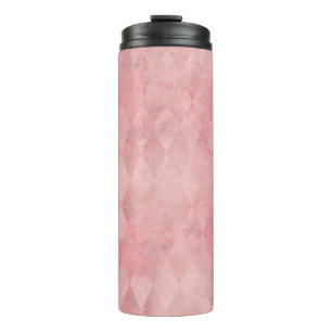 Bouteilles Isothermes Motif Harlequin Grunge Rose