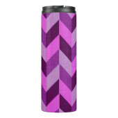 Bouteilles Isothermes Motif Herringbone en violet (Dos)