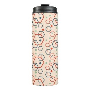 Bouteilles Isothermes Motif hexagonal géométrique moderne