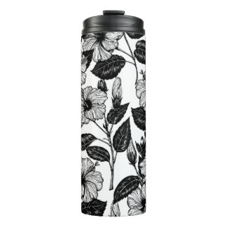 Bouteilles Isothermes Motif Hibiscus