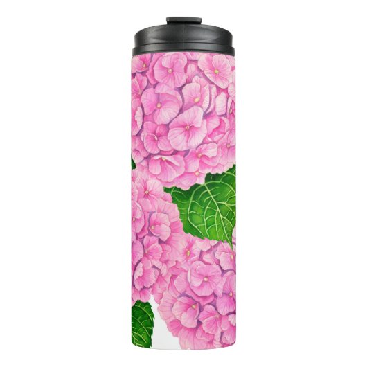 Bouteilles Isothermes Motif Hydrangea (Devant)
