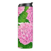 Bouteilles Isothermes Motif Hydrangea (Tourné sur la gauche)
