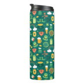 Bouteilles Isothermes Motif irlandais mignon d'icône (Tourné sur la droite)