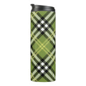 Bouteilles Isothermes Motif irlandais vert de plaid (Tourné sur la droite)