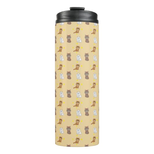 Bouteilles Isothermes motif kitten (Devant)
