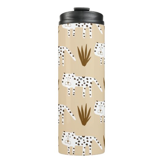 Bouteilles Isothermes Motif léopard (Devant)