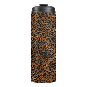 Bouteilles Isothermes Motif léopard d'or
