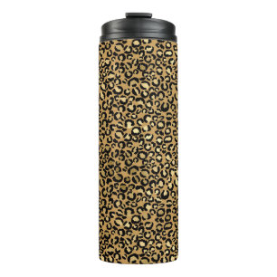 Bouteilles Isothermes Motif léopard d'or