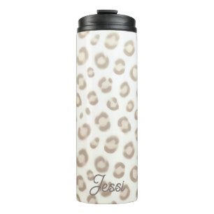 Bouteilles Isothermes Motif Luxe Animal Doux   Impression Élégante d'Ani