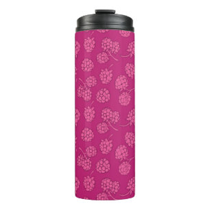 Bouteilles Isothermes Motif magenta de baie