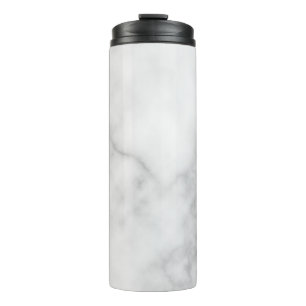 Bouteilles Isothermes Motif Marbre blanc élégant