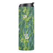 Bouteilles Isothermes Motif marguerite, motif vert, (Tourné sur la gauche)