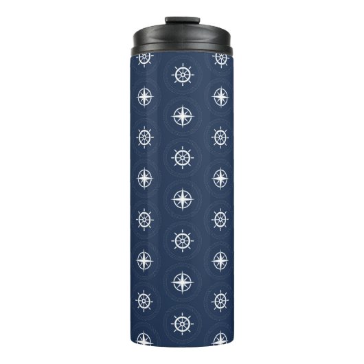 Bouteilles Isothermes Motif maritime d'outil (Devant)