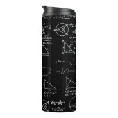 Bouteilles Isothermes motif mathématique dessin de l'école de sciences g (Tourné sur la droite)