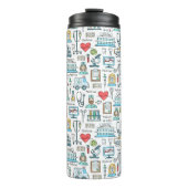 Bouteilles Isothermes Motif Médicale de conception (Devant)