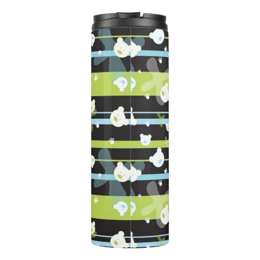 Bouteilles Isothermes Motif mignon avec peu d'ours (Dos)