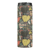 Bouteilles Isothermes Motif mignon de lapins d'amour avec des coeurs (Dos)