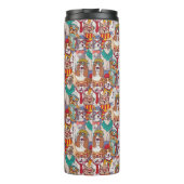Bouteilles Isothermes Motif mignon de mode de chiot (Dos)