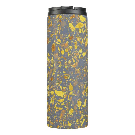 Bouteilles Isothermes Motif moderne Gold Terrazzo (Dos)