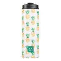 Motif Monogramme pour ananas amusants