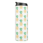 Bouteilles Isothermes Motif Monogramme pour ananas amusants (Tourné sur la droite)