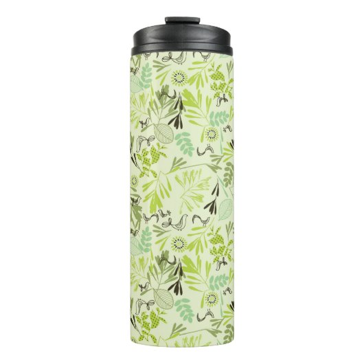 Bouteilles Isothermes motif montrant de petits oiseaux de bébé (Devant)