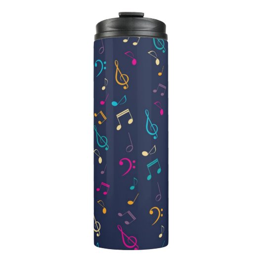 Bouteilles Isothermes Motif musical (Devant)