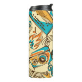 Bouteilles Isothermes Motif musical (Tourné sur la gauche)