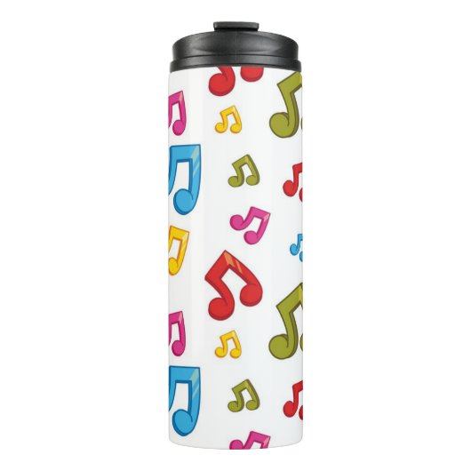 Bouteilles Isothermes Motif musical (Devant)