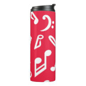 Bouteilles Isothermes Motif musical (Tourné sur la gauche)