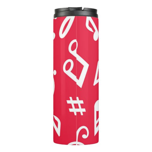 Bouteilles Isothermes Motif musical (Dos)