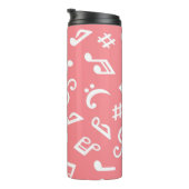 Bouteilles Isothermes Motif musical (Tourné sur la droite)