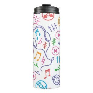 Bouteilles Isothermes Motif musical