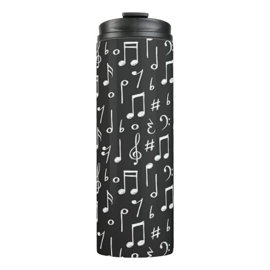 Bouteilles Isothermes Motif musical (Devant)