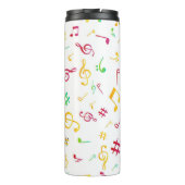 Bouteilles Isothermes Motif musical (Dos)